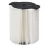 RIDGID Vacuum Filter Everyday Dirt White For 5 To 20 Gallon Vacuum -Ridgid Shop 216662