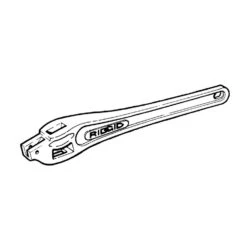 RIDGID Handle Assembly 1 /8 To 2 Inch Aluminum For Offset Wrench 14