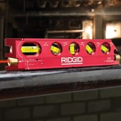 RIDGID Laser Level 5 Vial 8 Inch 36253 -Ridgid Shop 441173 1 b