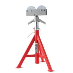 RIDGID Pipe Stand 32 To 55 Inch Roller Head High 12 Inch RJ-99 -Ridgid Shop 477638 2