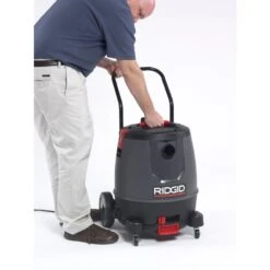 RIDGID Wet/Dry Vacuum Motor On Bottom 16 Gallon 1650RV 20 Feet -Ridgid Shop 580959 4
