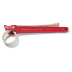 RIDGID Strap Wrench Aluminum 5 Inch 18 Inch 29-1/4x1-3/4 Inch For Pipe