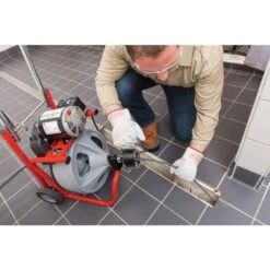 RIDGID Drain Cleaning Maching K-400 With 3/8 Inch X 75 Foot Cable -Ridgid Shop 797806 5