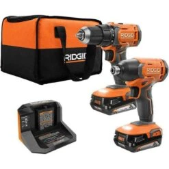 Ridgid 18V 2-Tool Combo Kit